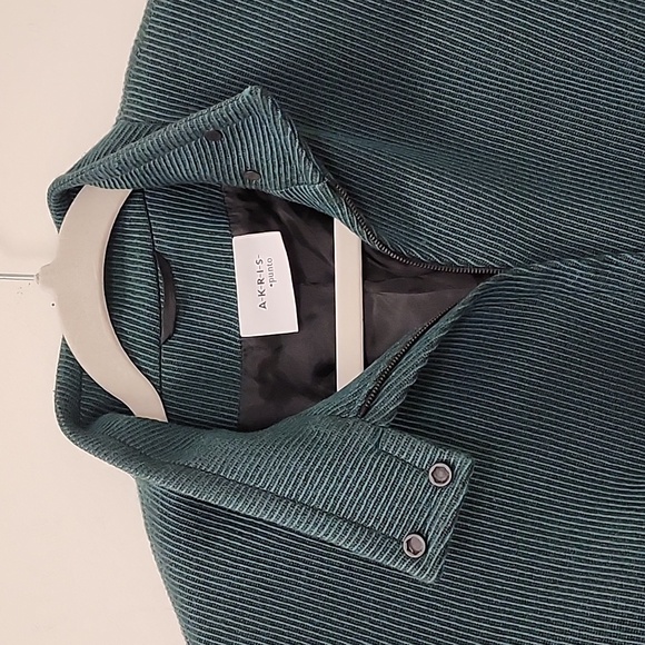 AKRIS Punto Green  100% Wool Full Zip Jacket Sz 42 US 10 - Picture 6 of 17